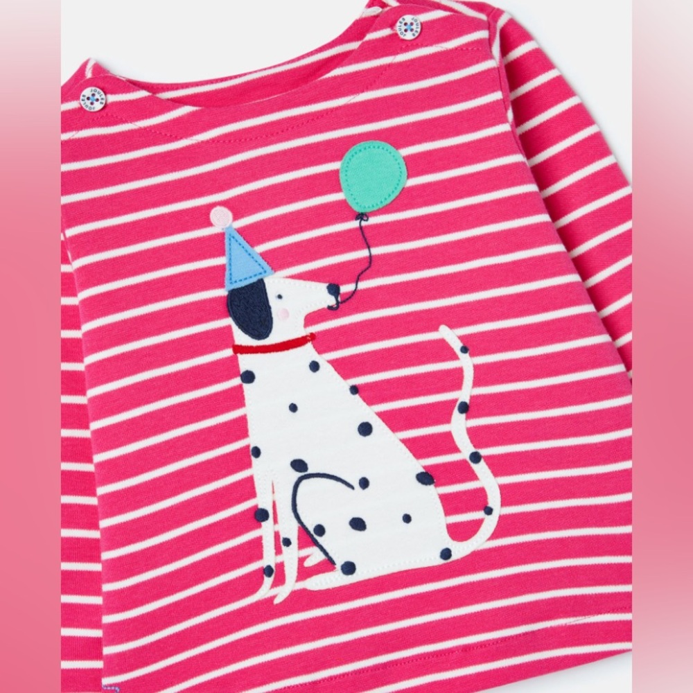 NWT - Joules 🇬🇧- Birthday Party Dalmatian- 3-6m